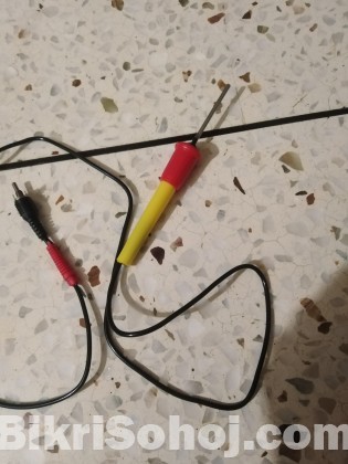 Soldering iron.